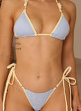 Bikini perla jacquard